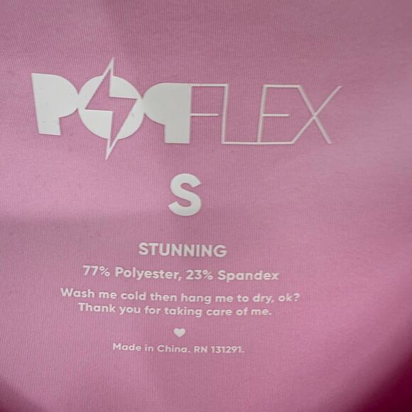 PopFlex Crisscross Hourglass Twirl Skort Women's Size S Bubblegum High Waisted - Picture 6 of 6